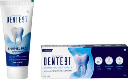 DENTE91 Sensitivity Relief, Repairs Cavities,Free from SLS & Fluoride Toothpaste
