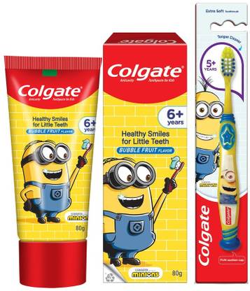 Colgate Kids Minions Toothbrush Toothpaste