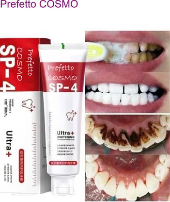 Prefetto COSMO SP-4 Toothpaste Whitening with Fluoride Toothpaste