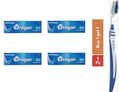 Dentosys ORAGARD TUTHPEST NAYA HAI 50GM(PACKK OF 4)EXPRES Toothpaste