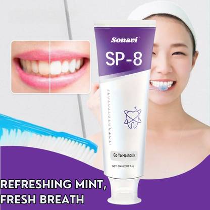 Sonavi Intensive Teeth Ultra Whitening Toothpaste | Teeth Whitening Toothpaste | Toothpaste