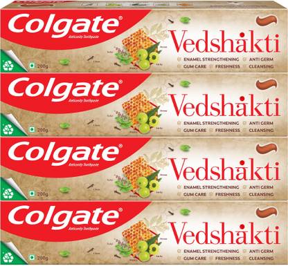 Colgate Vedshakti , Anti-Bacterial Paste for Whole Mouth Health (Combo Pack) Toothpaste