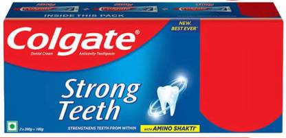 Colgate STRONG TEETH TOOTHPASTE (PACK OF 1) 300G Toothpaste