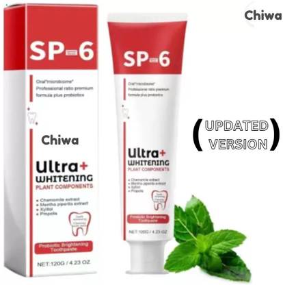 CHIWA SP 6 Tooth Paste Review: Ultra Whitening SP 4 Toothpaste
