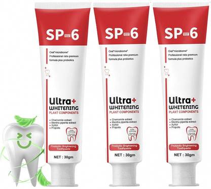 kHUDAt SP6: SP6: Remove Stains, Restore Whiteness Toothpaste