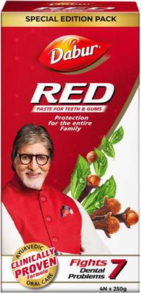 Dabur Red Toothpaste Special Edition Pack Toothpaste