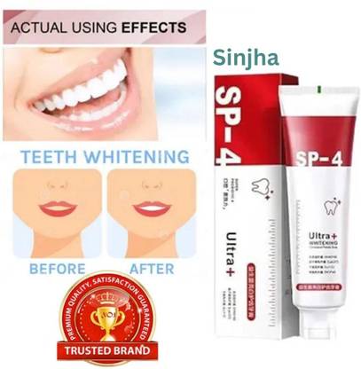 SINJHA Sp4 Advanced Ultra White Teeth Toothpaste