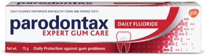 Parodontax Daily Fluoride 75g Toothpaste, 4X more effective at plaque removal Toothpaste