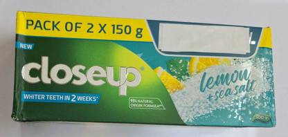 Closeup Lemon + Sea Salt Toothpaste