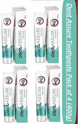 ASSURE Dent Toothpaste neem fights germs, clove prevents cavities, calcium strengthens Toothpaste
