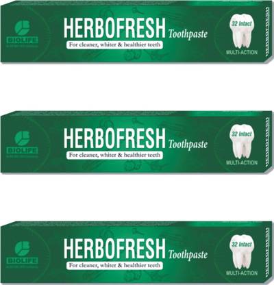 BIOLIFE HERBO FRESH TOOTH PASTE Toothpaste