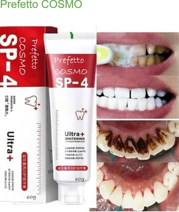 Prefetto COSMO SP-4 Toothpaste Glow and Go 60g Toothpaste
