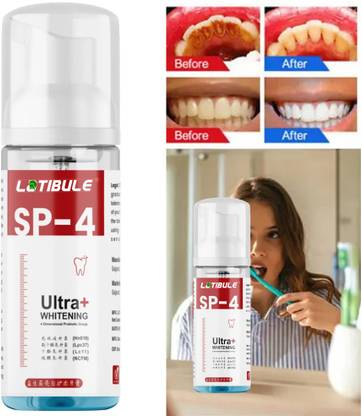 Latibule Ultra + Teeth Whitening Foam with Active Remineralization Fluoride - Fresh