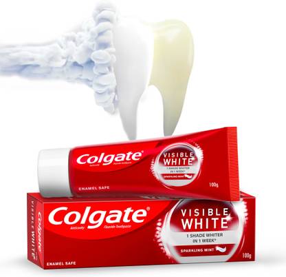 Colgate Visible White, Teeth Whitening Starts in 1 week Toothpaste
