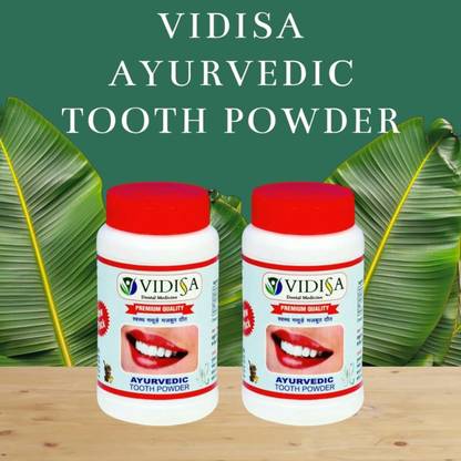 Vidisa Healthcare Vidisa Ayurvedic Tooth Powder | Pyorrhea Ki No 1 Dant Aushadhi |