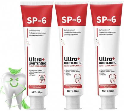 kHUDAt SP6: SP6: Whiter Teeth, Guaranteed Results Toothpaste