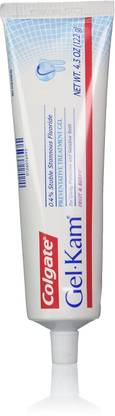 Colgate Gel-Kam Flouride Preventative Treatment Gel, Fruit and Berry Flavor Toothpaste