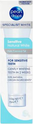 Pearl Drops Sensitive Natural White Toothpaste Imported Toothpaste