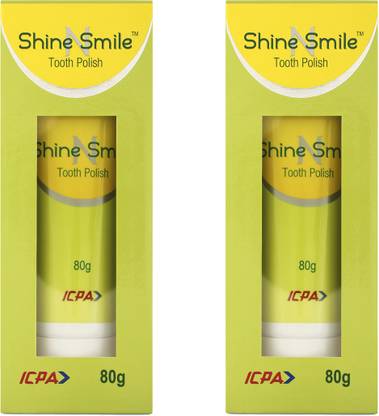 ICPA Shine N Smile Tooth Polish (Pack of 2) Toothpaste