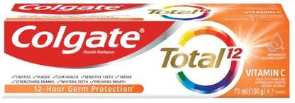 Colgate Total 12 Vitamin C Multi-benefit Antigerm Toothpaste 75ml (IMPORTED) Toothpaste