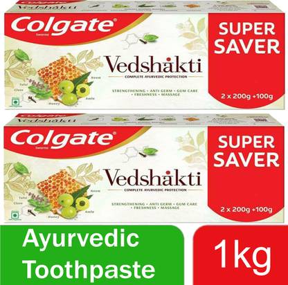 Colgate Swarna Vedshakti Ayurvedic (Pack of 2) 500x2 Toothpaste