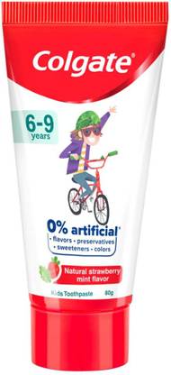 Colgate Natural Strawberry Mint Flavor for Kids Toothpaste
