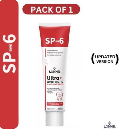 LORSHEL Sp 6 ultra toothpaste uupdated off sp 4 toothpastee for Adults with Teeth Toothpaste