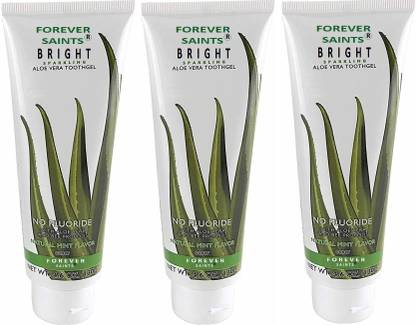 Forever Saints forever bright sparkling aloevera toothgel toothpaste Toothpaste