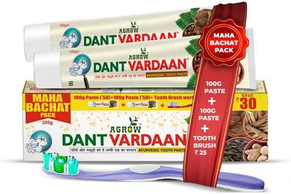 Agrow Dant Vardaan Ayurvedic Toothpaste
