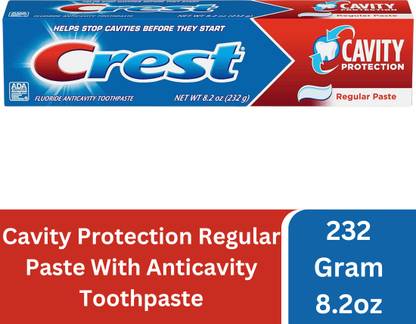 Crest Cavity Protection Regular Paste with Anticavity Toothpaste