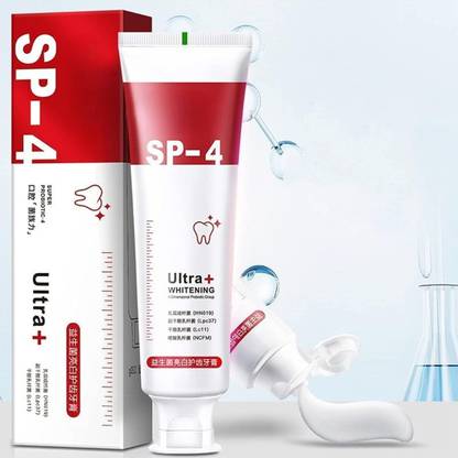 SIYDHA Sp4 Ultra Whitening Fast-action Whitening Toothpaste For Visible Result In Weeks Men & Women