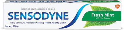 SENSODYNE Fresh Mint, Sensitive tooth paste for daily sensitivity protection Toothpaste