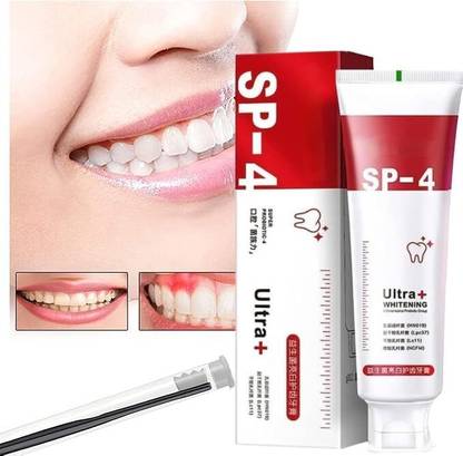 sp 4 Ultra Brightening Toothpaste Advanced Whitening Formula Toothpaste