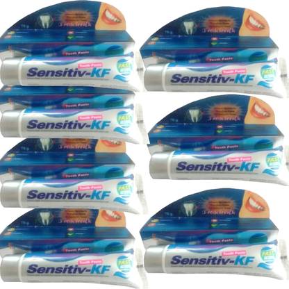 NG MART SENSITIV-KF TOOTHPASTE FOR PROTECT & SHINEE TEETH PACK OF - 70g x 7 Toothpaste