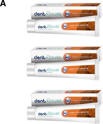 Rastic Assure Dent Gano Toothpaste Pack of 3 -22 Toothpaste