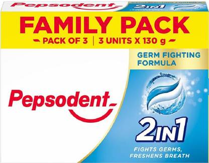 PEPSODENT 2 in 1 | Germ Fighting Formula Toothpaste