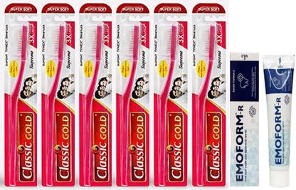 Emoform R Toothpaste 50 Gm + Super Soft toothbrush Toothpaste