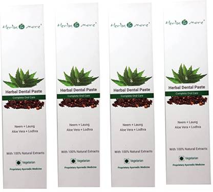 NETSURF Herbal Dental Paste - 4*125gm Toothpaste