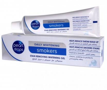 Pearl Drops STAIN REMOVING WHITENING GEL Toothpaste