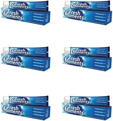 Modicare FRESH MOMENTS FLOURIDE TOOTHPASTE 100GM(6X100GM) Toothpaste