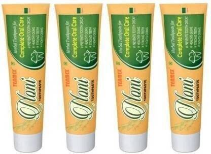 Teamex Noni Toothpaste (600 g, Pack of 4) Toothpaste