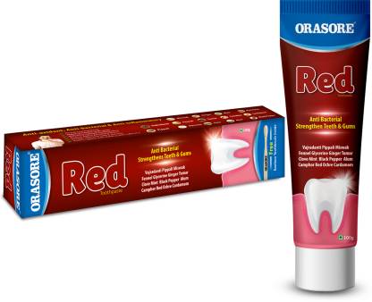 Orasore Red Toothpaste 100gm (Pack of 1) Toothpaste