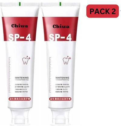 CHIWA SP 4 Ultra Teeth Whitening: Intensive Probiotic Dimension for Oral Health Toothpaste
