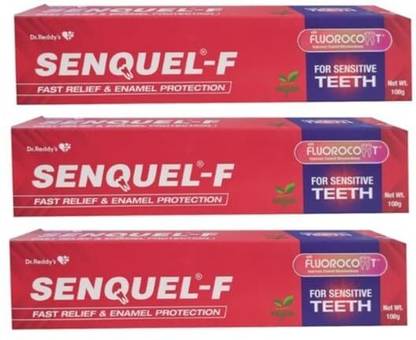 SENQUEL Senquel_F-Toothpaste,100gms_PackOf3 Toothpaste