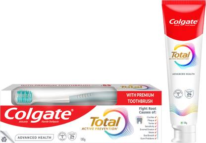 Colgate Total Advanced Health Antibacterial Toothpaste (with a Premium Toothbrush) Toothpaste