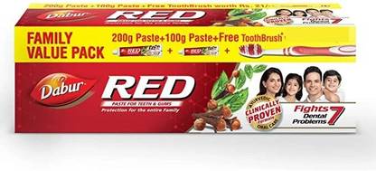 Dabur red tooth paste Toothpaste