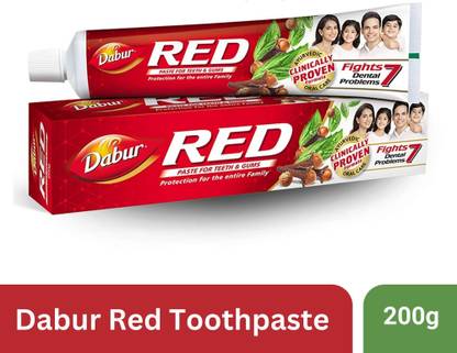 Dabur Red Toothpaste | Ayurvedic Paste Toothpaste
