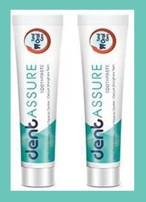 DENTASSURE Toothpaste neem fights germs, clove prevents cavities combo pack Toothpaste