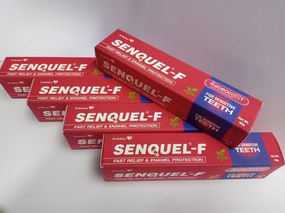 SENQUEL SenquelF_Toothpaste,50gms_PackOf5 Toothpaste