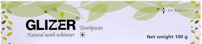 GLIZER toothpaste for, natural teeth whitener Toothpaste